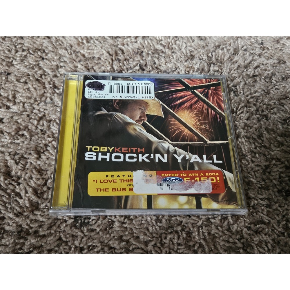 Toby‎ Keith - SHOCK'N Y'ALL w/ 2 of the Bus Songs Enhanced CD - NEW & SEALED
